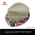 Hot Sale High Quality Paper Fedora Hat